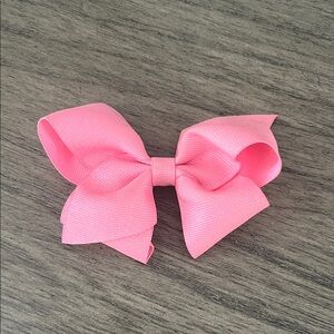 Pink Hair Bow for Kids